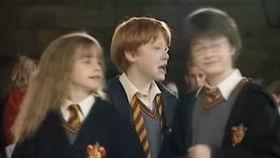 哈利波特花絮照片,花絮照片中的魔法瞬间